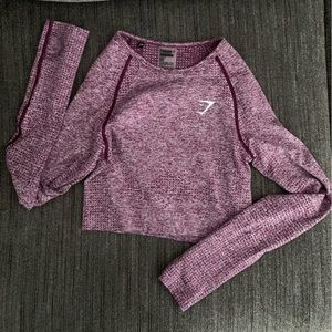 Gymshark Vital Seamless Crop Long-sleeve